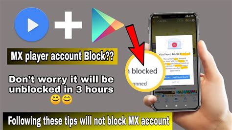 Blaze mx players account was blocked during